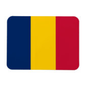 Tschad - Flagge - Magnet (Horizontal)
