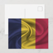 Tschad-Flagge Postkarte (Vorne/Hinten)