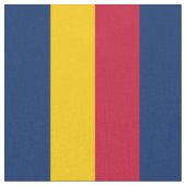 Tschad-Flagge Stoff (Nahaufnahme)