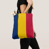 Tschad-Flagge Tasche (Von Nahem)