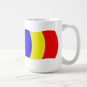 Tschad Flagge Tasse