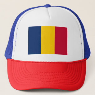 Tschad-Flagge Truckerkappe