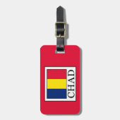 Tschad Gepäckanhänger (Vorderseite vertikal)