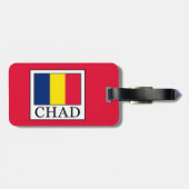 Tschad Gepäckanhänger (Rückseite horizontal)