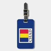 Tschad Gepäckanhänger (Vorderseite vertikal)