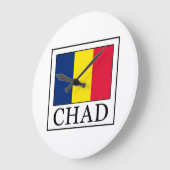 Tschad Große Wanduhr (Winkel)