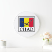 Tschad Große Wanduhr (Zuhause)