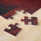 Tschad-Illustration Reise Kunst Vintage Puzzle (Seite)