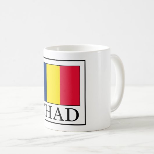 Tschad Kaffeetasse (VorderseiteRechts)