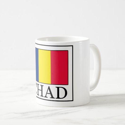 Tschad Kaffeetasse (VorderseiteRechts)