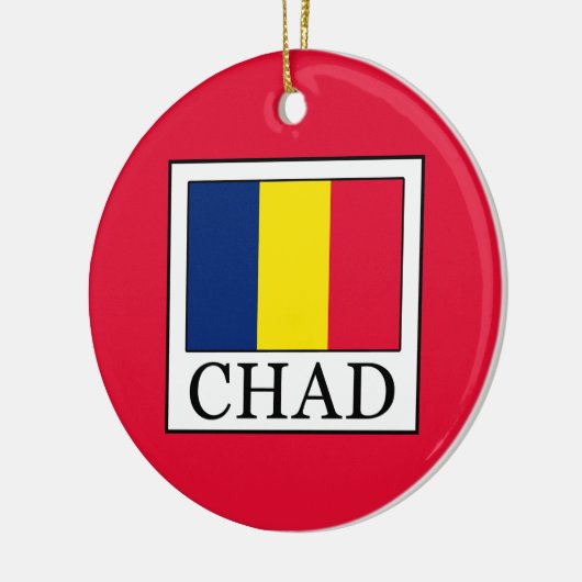 Tschad Keramik Ornament (Links)