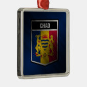 Tschad Ornament Aus Metall (Rechts)