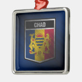 Tschad Ornament Aus Metall (Links)