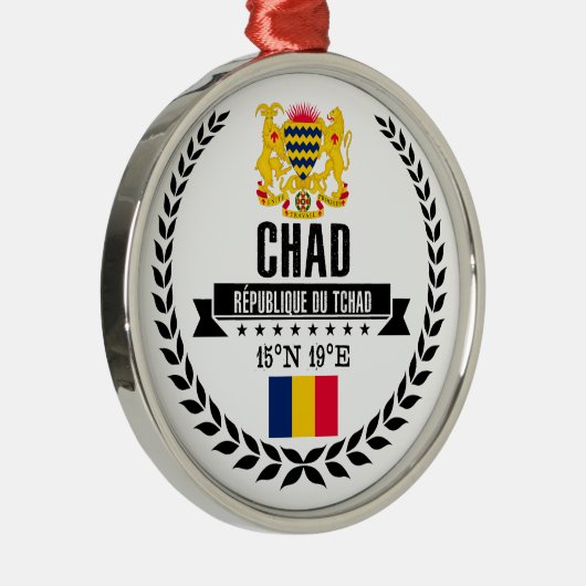 Tschad Ornament Aus Metall (Rechts)