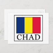 Tschad Postkarte (Vorne/Hinten)
