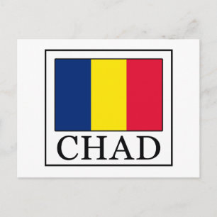 Tschad Postkarte