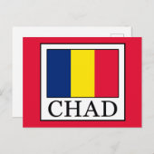 Tschad Postkarte (Vorne/Hinten)