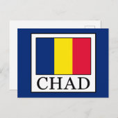Tschad Postkarte (Vorne/Hinten)