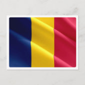 Tschad - Waving Flag - Postkarte (Vorderseite)