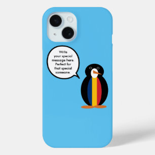 Tschadische Flagge Wildlife Pinguin Personalisiert Case-Mate iPhone Hülle