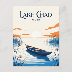 Tschadsee Niger Postkarte