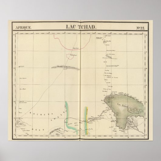 Tschadsee-Region, Afrika Poster (Vorne)