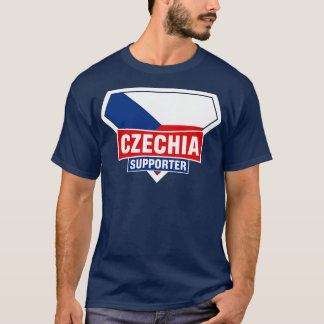 Tschechen Super Flag Unterstützer T-Shirt