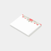 Tschechen und Schildkröten-Gold-Blütenkleber Post-it Klebezettel (angewinkelt)