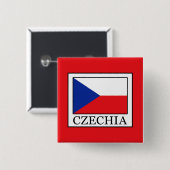 Tschechien Button (Vorne & Hinten)