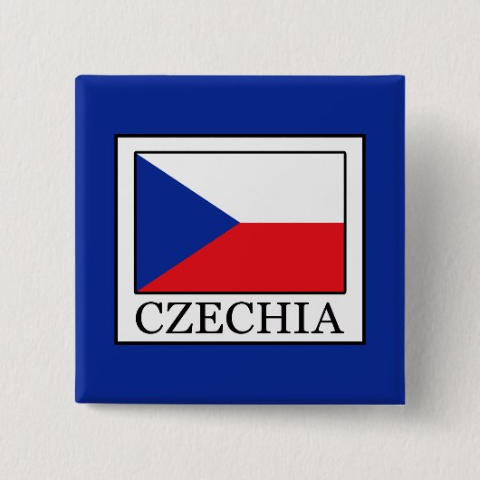 Tschechien Button (Vorderseite)