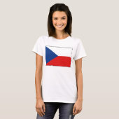 Tschechien Flag x Map T - Shirts (Vorne ganz)