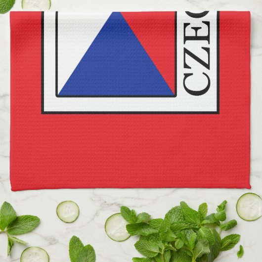 Tschechien Geschirrtuch (Gefaltet)