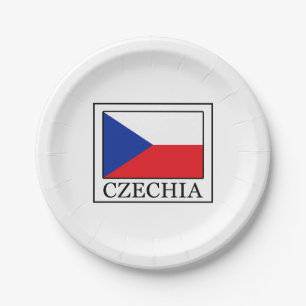 Tschechien Pappteller