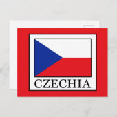 Tschechien Postkarte (Vorne/Hinten)