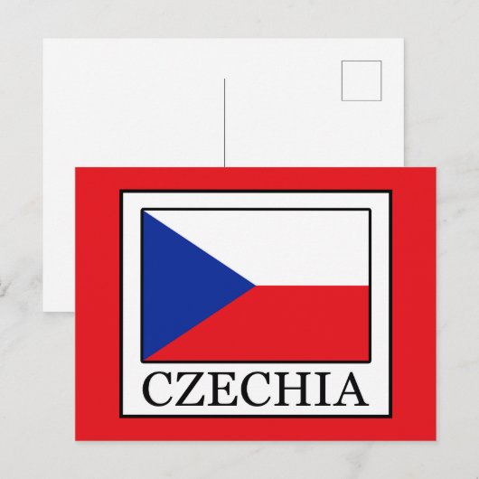 Tschechien Postkarte (Vorne/Hinten)