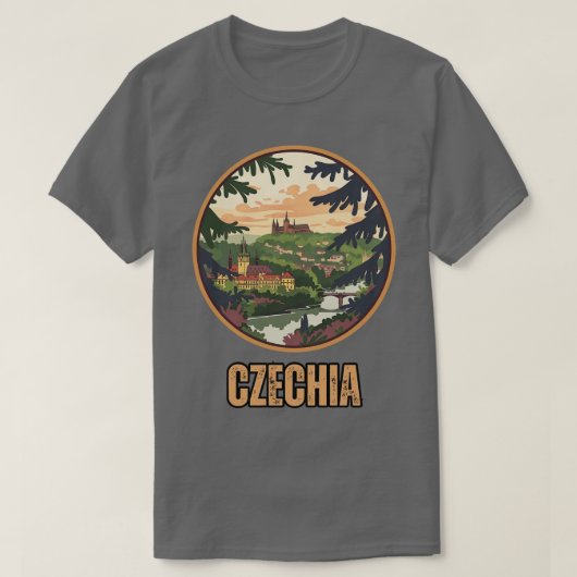 Tschechien T-Shirt (Design vorne)