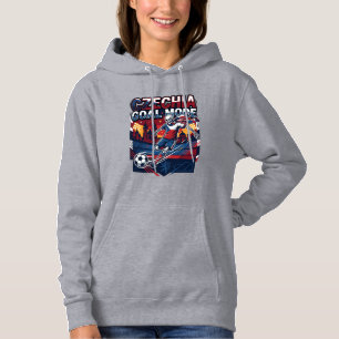 Tschechien Tor Modus Skelett Stürmer Nationen Stre Hoodie