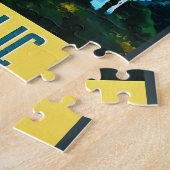 Tschechien-Tourismusposter Puzzle (Seite)
