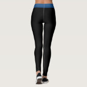 Tschechien & Tschechien Flag Mode, Fitness, Sportl Leggings (Rückseite)