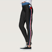 Tschechien & Tschechien Flag Mode, Fitness, Sportl Leggings (Links)