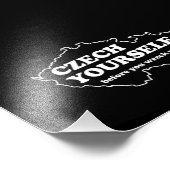 Tschechisch, bevor du dich selbst zerstörst fotodruck (Ecke)