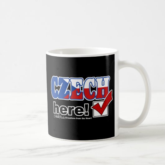 Tschechisch hier (dunkel) kaffeetasse (Rechts)