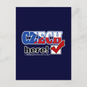 Tschechisch hier (dunkel) postkarte (Vorderseite)