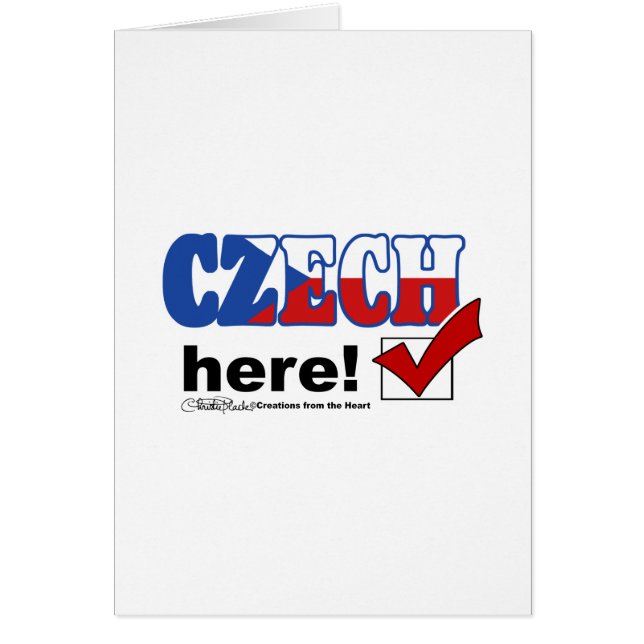 Tschechisch Hier (hell) (Vorne)