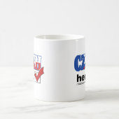 Tschechisch Hier (hell) Kaffeetasse (Mittel)