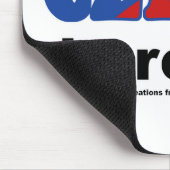 Tschechisch Hier (hell) Mousepad (Ecke)