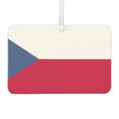 Tschechische Flagge Autolufterfrischer (Rückseite)