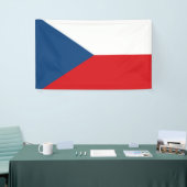 Tschechische Flagge Banner (Messeveranstaltung)