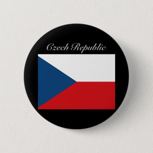 Tschechische Flagge - Ceska Republika Button