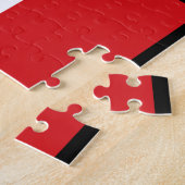 Tschechische Flagge - Ceska Republika Puzzle (Seite)